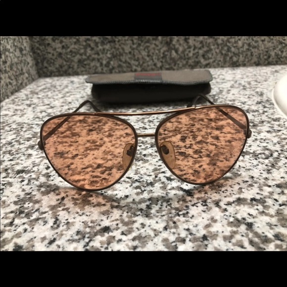 Italian Vintage Serengeti 5136 Boomslang Species Aviator-Style Sunglasses - Picture 2 of 6